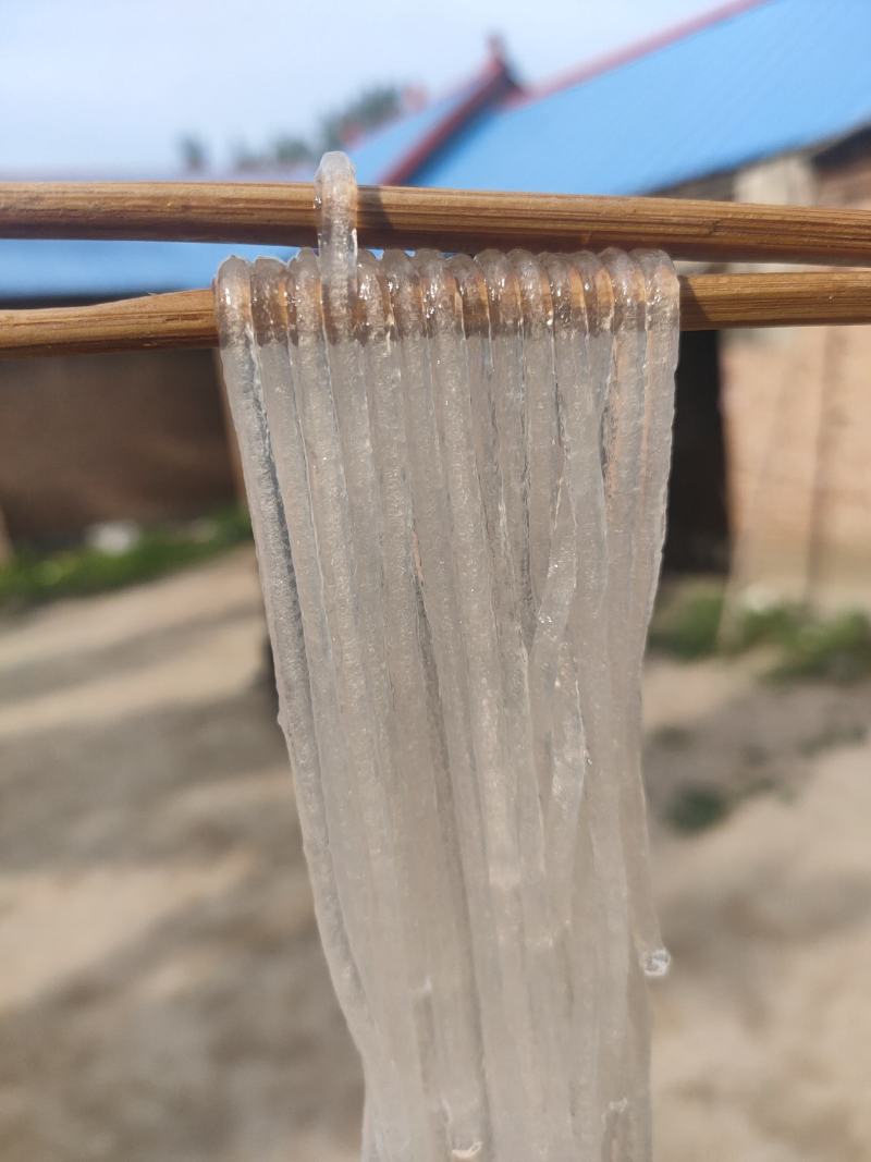 山东菏泽特产陈集铁杆山药粉条精选陈集铁杆山药精制而成