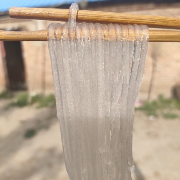 山东菏泽特产陈集铁杆山药粉条精选陈集铁杆山药精制而成