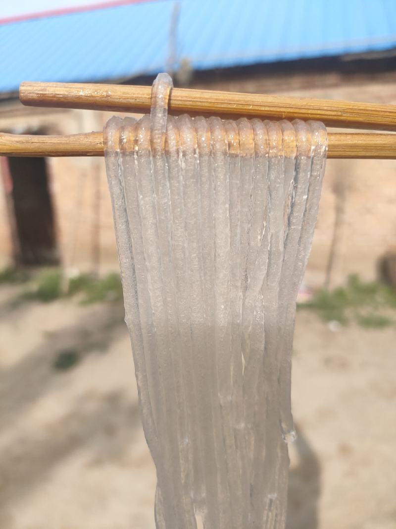山东菏泽特产陈集铁杆山药粉条精选陈集铁杆山药精制而成