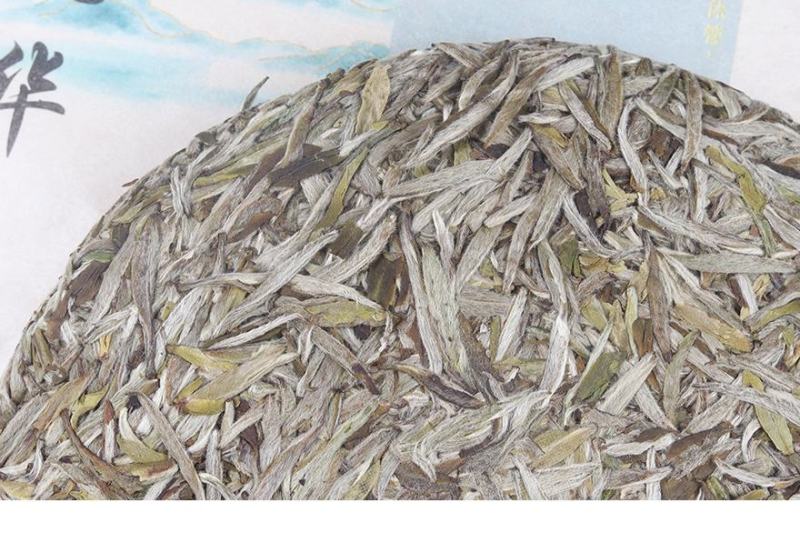 福鼎白茶2021年新茶白毫银针饼茶300克