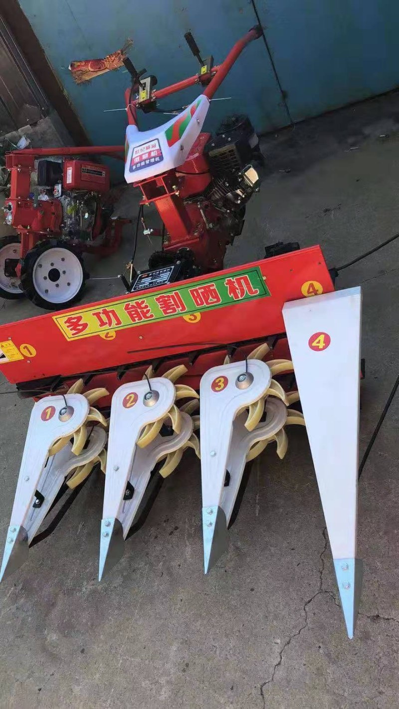 中药材紫苏收割机农用小型水稻小麦牧草收割机山地收割机