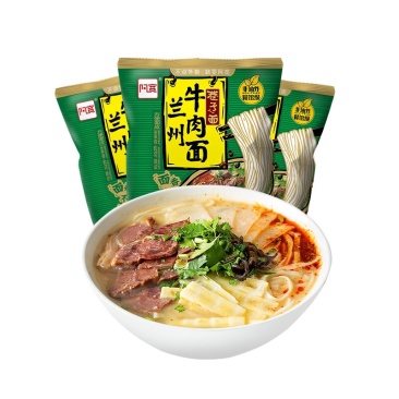 阿宽代调料包非油炸兰州拉面方便面
