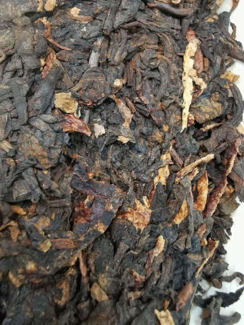春节不打烊原产地新会陈皮陈年云南普洱茶紧压茶新会特产