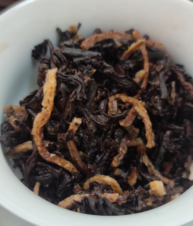 春节不打烊原产地新会陈皮陈年云南普洱茶紧压茶新会特产