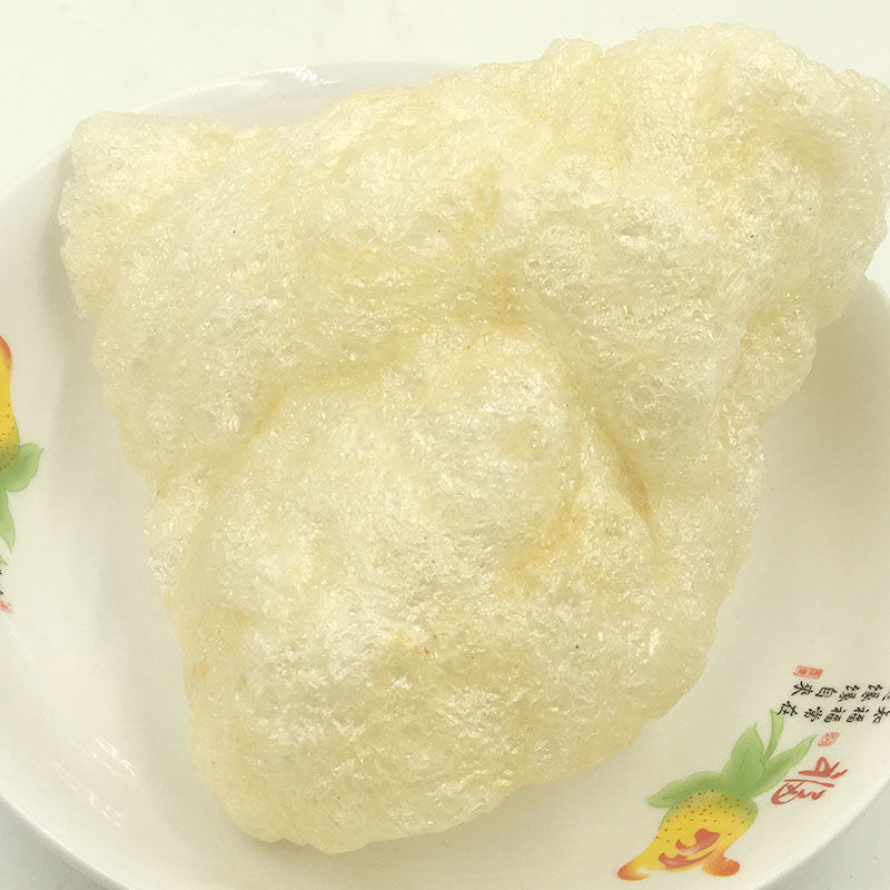 【产地销】油发鱼肚220g周王油炸鱼肚干可烧汤炒素凉拌