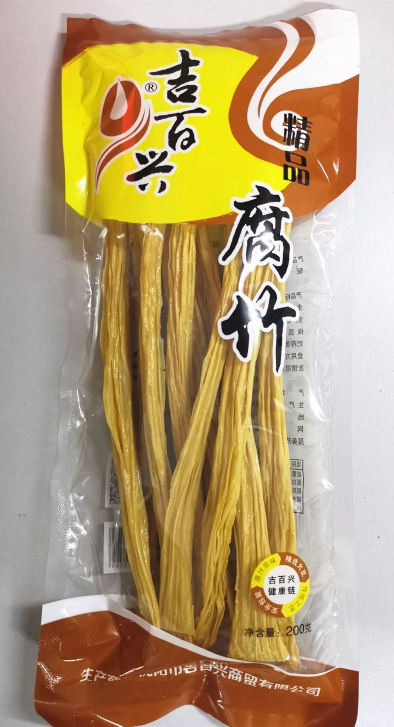 吉百兴豆制品，之豆皮丝，豆皮，腐竹，箱干豆皮，油炸豆皮