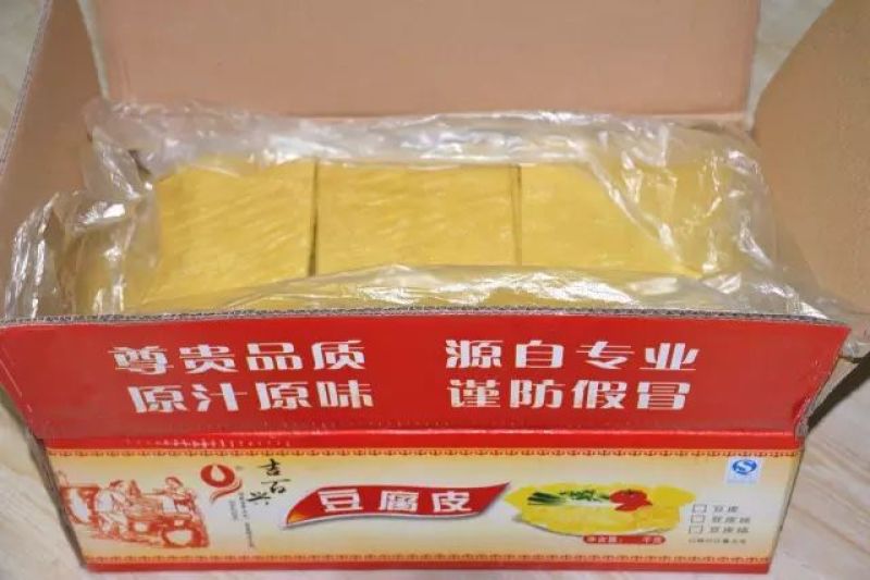 吉百兴豆制品，之豆皮丝，豆皮，腐竹，箱干豆皮，油炸豆皮