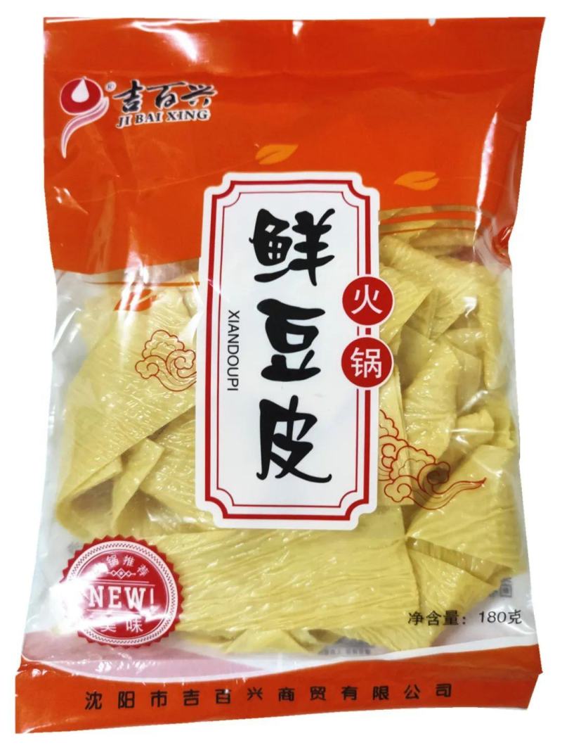 吉百兴豆制品，之豆皮丝，豆皮，腐竹，箱干豆皮，油炸豆皮