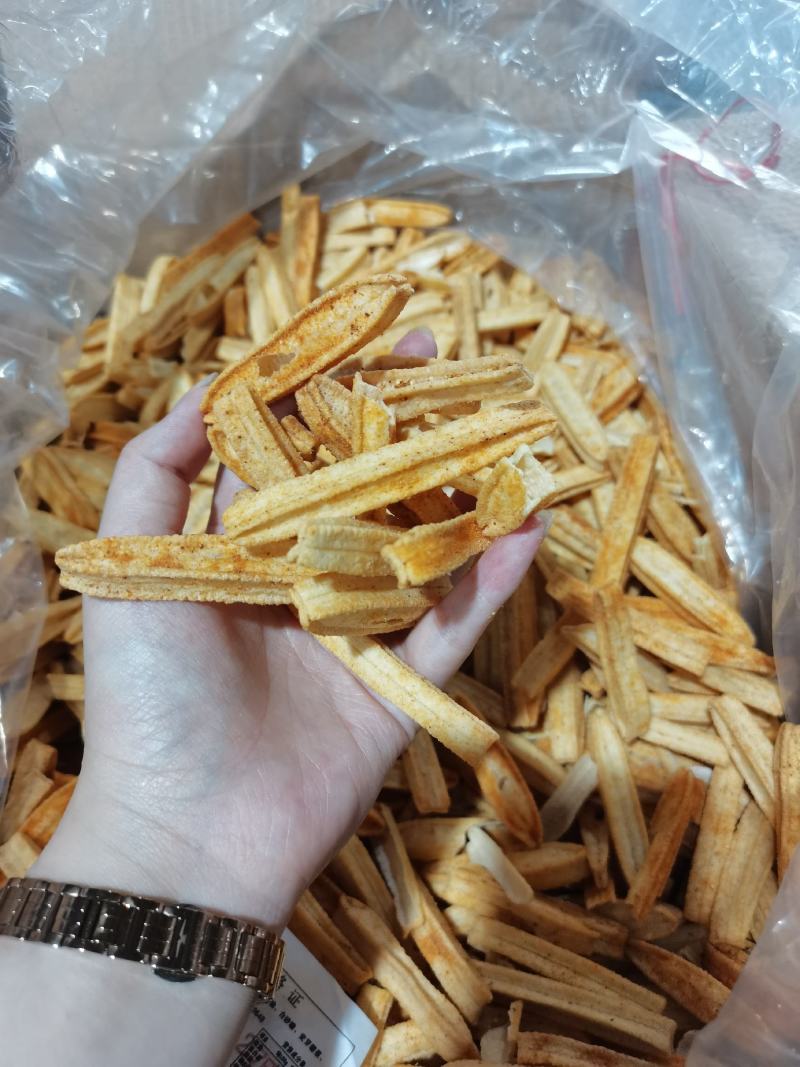 地摊江湖零食，土豆脆条，一件10斤，4个味道