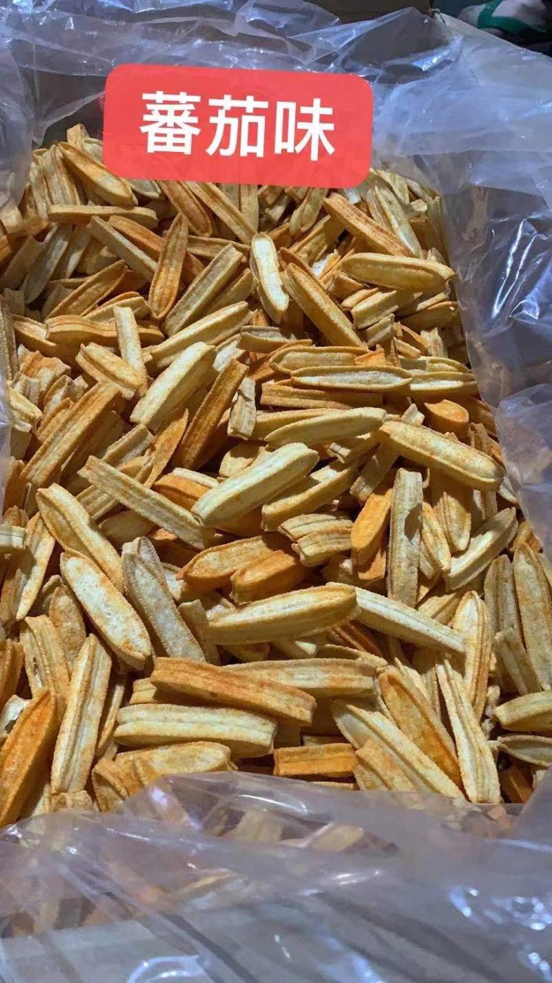 网红土豆脆条4个口味卖10元一斤模式地摊展会热卖