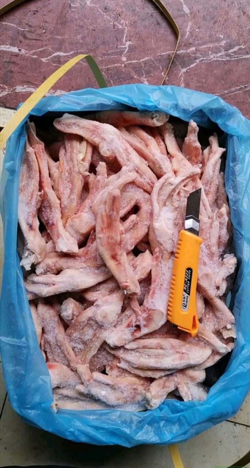 大鸭掌7~8个一斤大鸭脚一箱20斤鲍汁扣掌专用无瘀血
