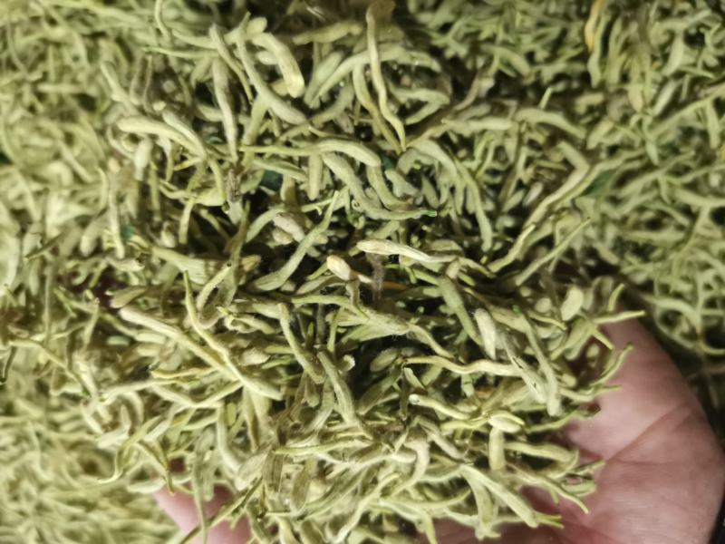 金银花颜色绿1公斤起批河南无硫***包邮