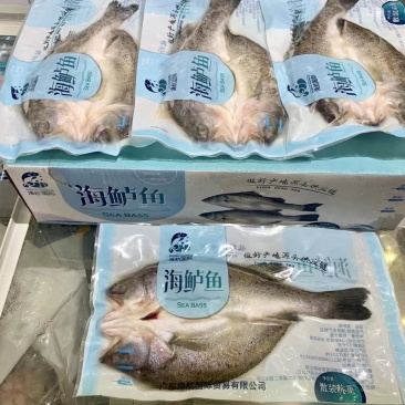 渔航牌海鲈鱼10公斤装，10-22条不同的大小都有
