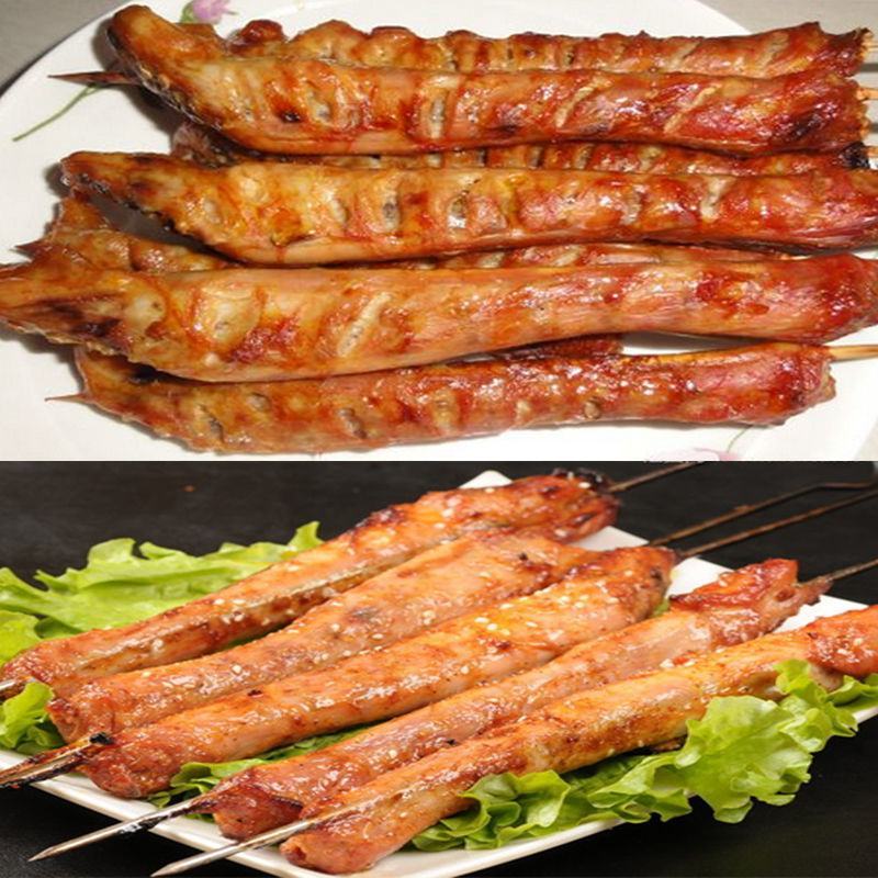 冷冻鸡脖去皮鸡脖子烧烤卤味食材整根鸡脖散装鸡脖新鲜包邮