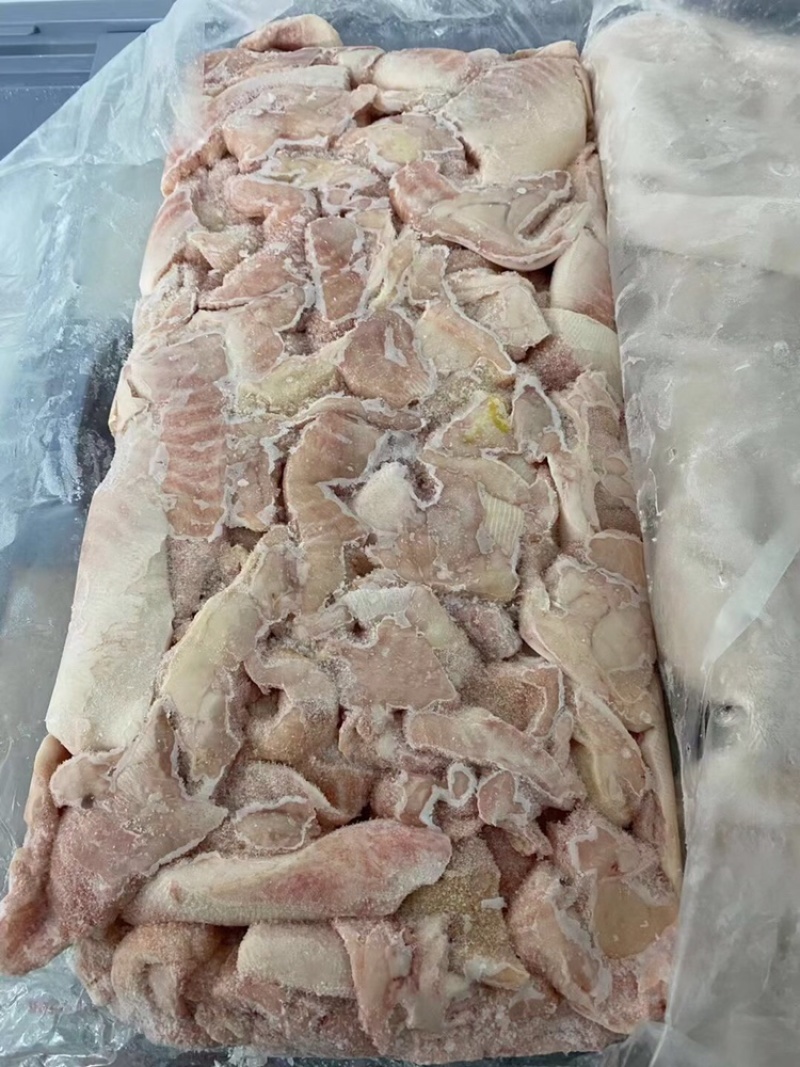 食堂快餐巴沙鱼鱼柳碎肉片20斤/件无骨无刺