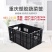 塑料周转筐蔬菜水果筐带铁把手萝筐型号齐全，颜色多样