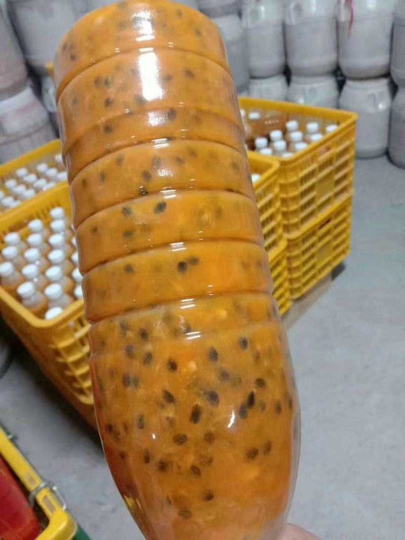 广西百香果原浆饮料果汁果酱批发商商超社区团购电商长期合作