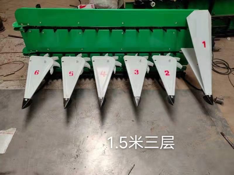 多功能割晒机玉米谷子辣椒油菜割晒各种规格单缸双缸拖拉机带