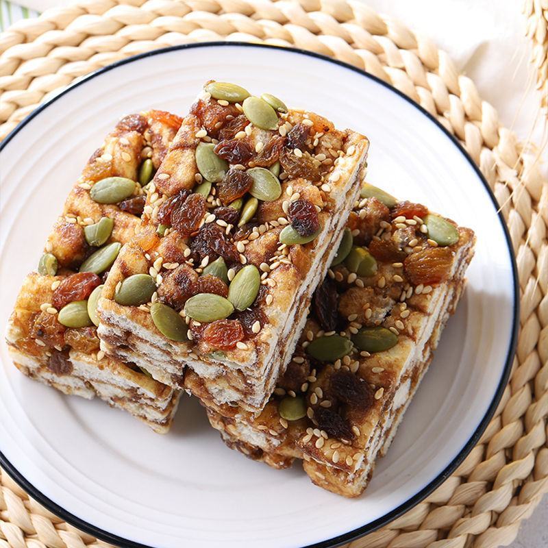 【5斤超划算】黑糖坚果沙琪玛早餐传统糕点休闲零食健康食品