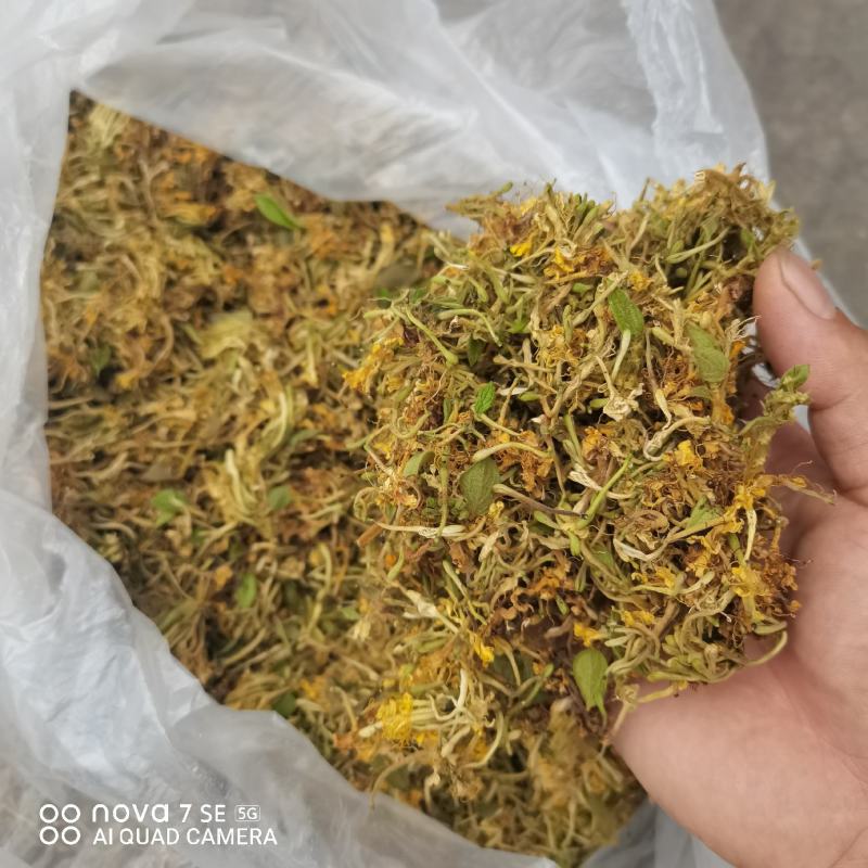 农家野生金银花，烘干机烘干花自晒花金银花蕾