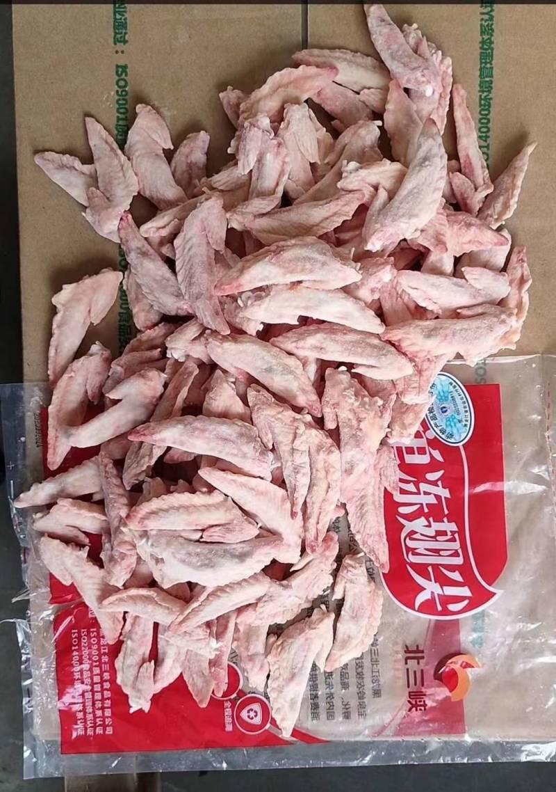 鸡翅尖20斤纯干货，鸡翅膀，颜色白净，大小均匀鸡尖