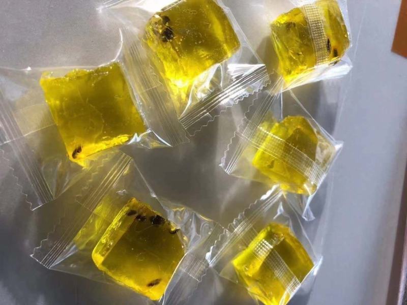 桂林特产桂花糕装零食水晶桂花冻糕散装桂花糕水晶糖展销鲜