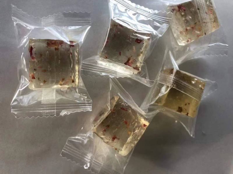 桂林特产桂花糕装零食水晶桂花冻糕散装桂花糕水晶糖展销鲜