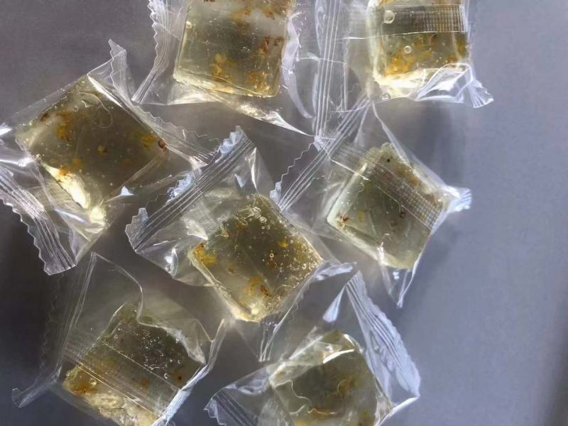 桂林特产桂花糕装零食水晶桂花冻糕散装桂花糕水晶糖展销鲜