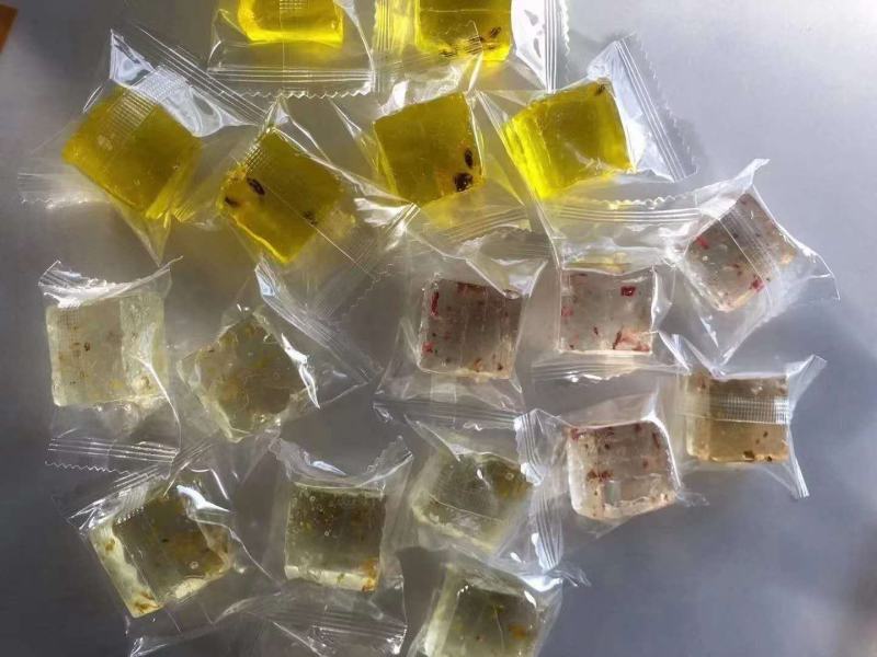 桂林特产桂花糕装零食水晶桂花冻糕散装桂花糕水晶糖展销鲜