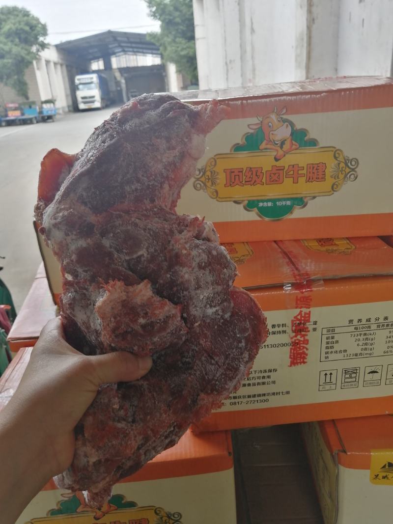 正儿八经的卤牛腱子肉，八成熟，没注水，没打粉