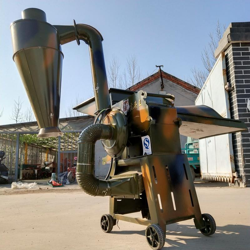 家用小型铡草揉机玉米粉碎机养殖饲料粉碎机