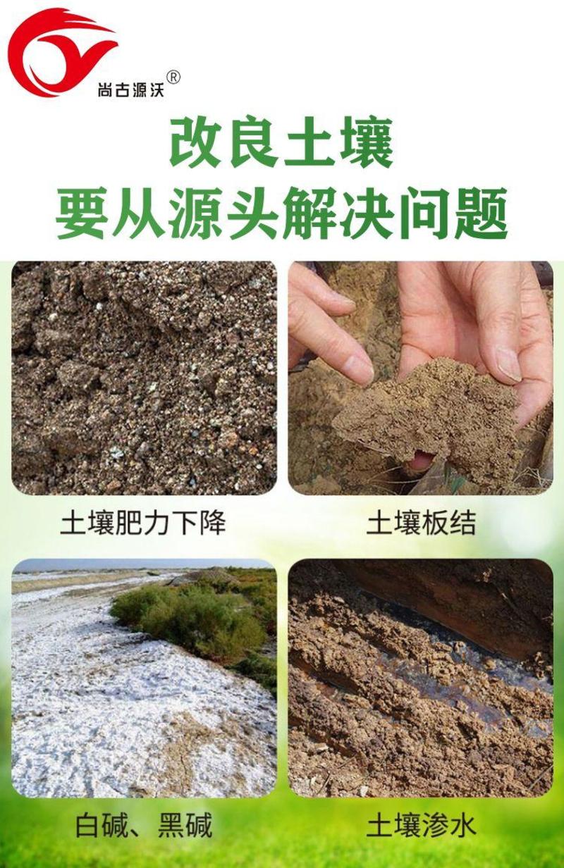 土壤调理剂修复土壤调理盐碱抗病抗逆
