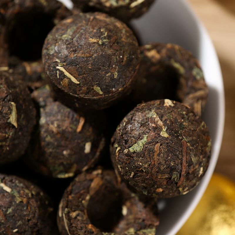 云南普洱茶熟散茶糯米香普洱茶糯香普洱熟茶迷你小沱500克