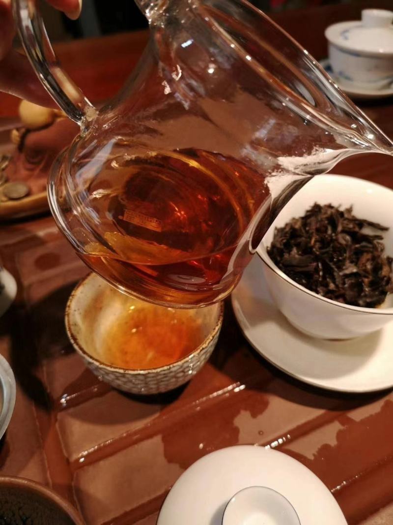 2003年云南普洱茶宋聘号老生茶层次丰富滋味饱满