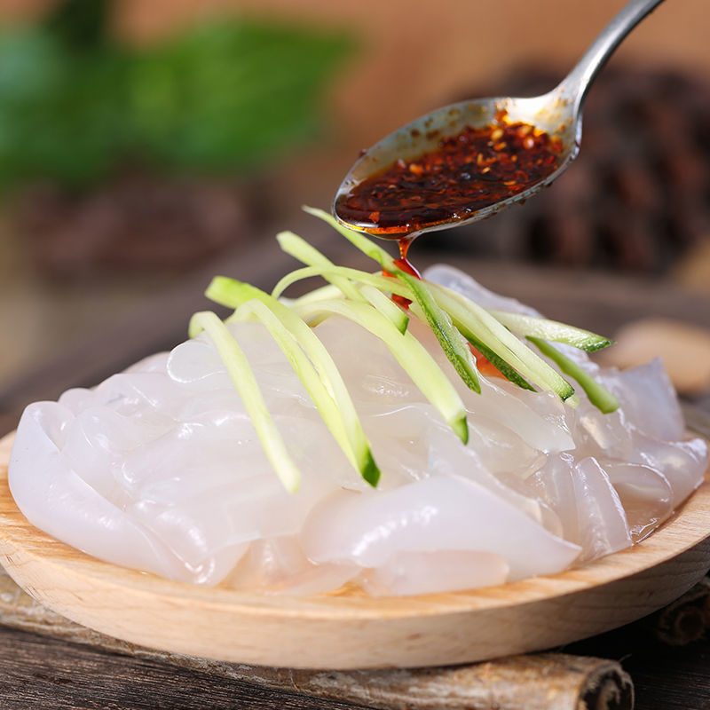 【东北大拉皮袋】夏季速食凉拌菜凉调粉皮米皮凉拌水晶凉皮懒