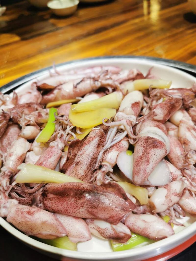 船冻小管鱿鱼笔管