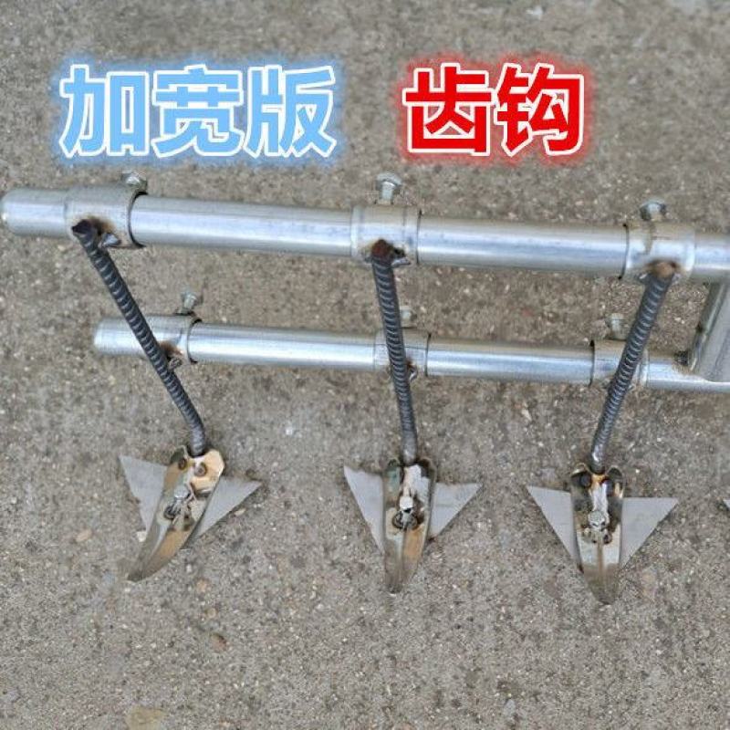 种大蒜神器拉钩器开沟器蒜耙人力蔬菜开沟农用蒜楼蒜耧耙包邮