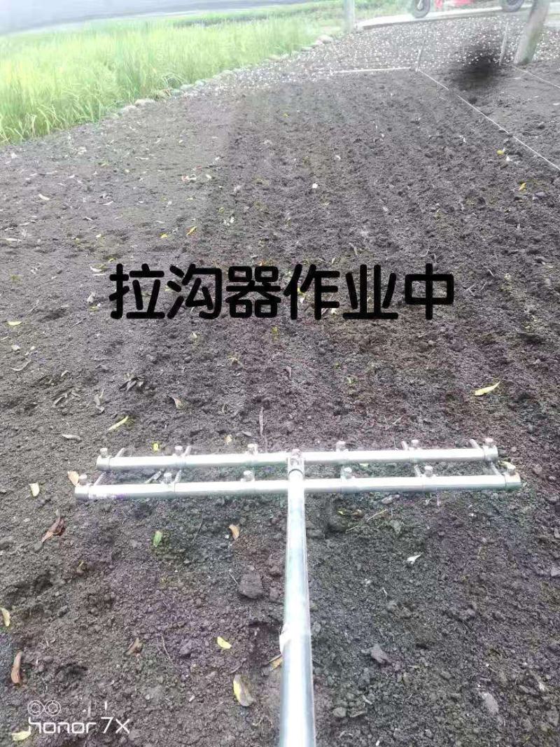 种大蒜神器拉钩器开沟器蒜耙人力蔬菜开沟农用蒜楼蒜耧耙包邮