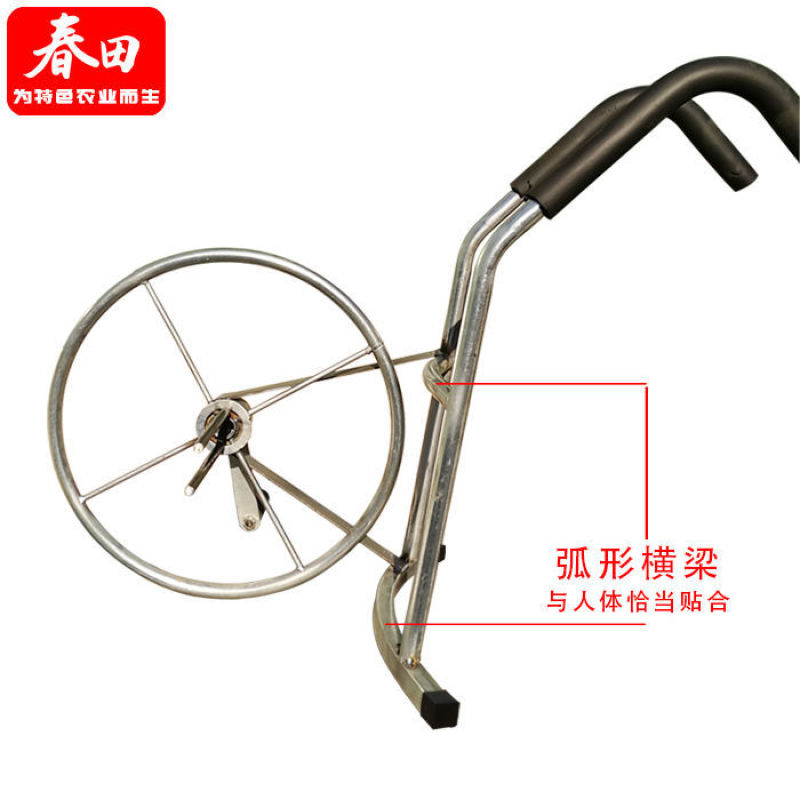 水带收卷器收放收盘架子卷带卷管浇地灌溉神器农用消防手摇肩