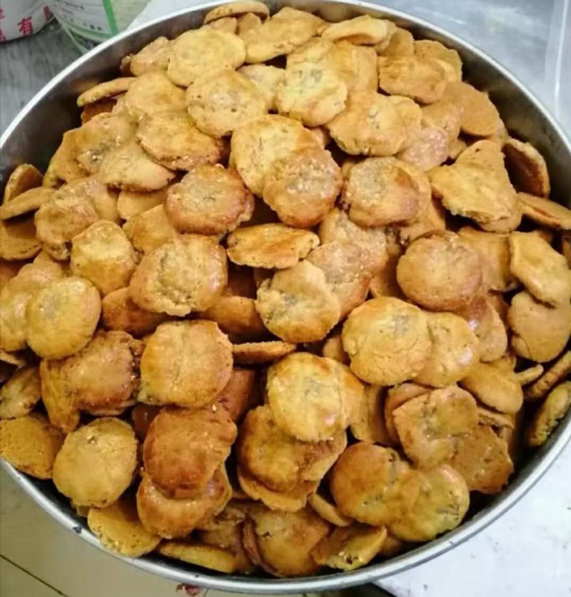 鸡仔饼小吃传统糕点心美食手工香脆休闲零食茶点饼干现做