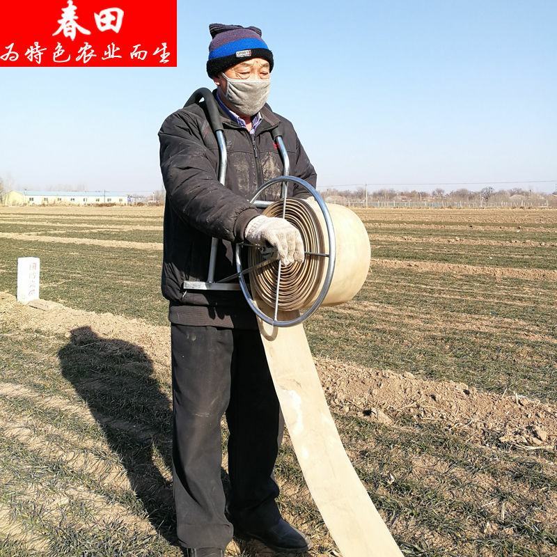 水带收卷器收放收盘架子卷带卷管浇地灌溉神器农用消防手摇肩