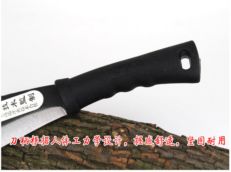 锰钢砍柴刀加厚开路刀砍刀砍竹刀劈柴刀锋利锻打多功能户外