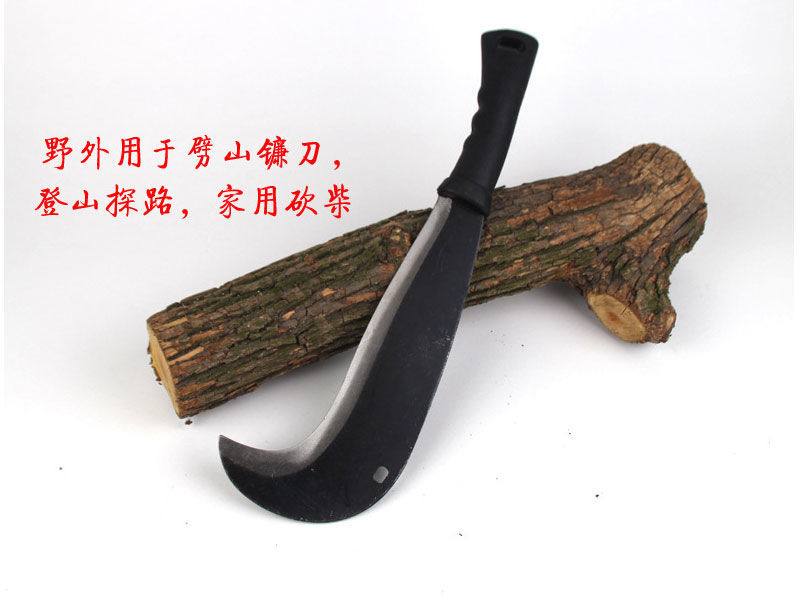 锰钢砍柴刀加厚开路刀砍刀砍竹刀劈柴刀锋利锻打多功能户外