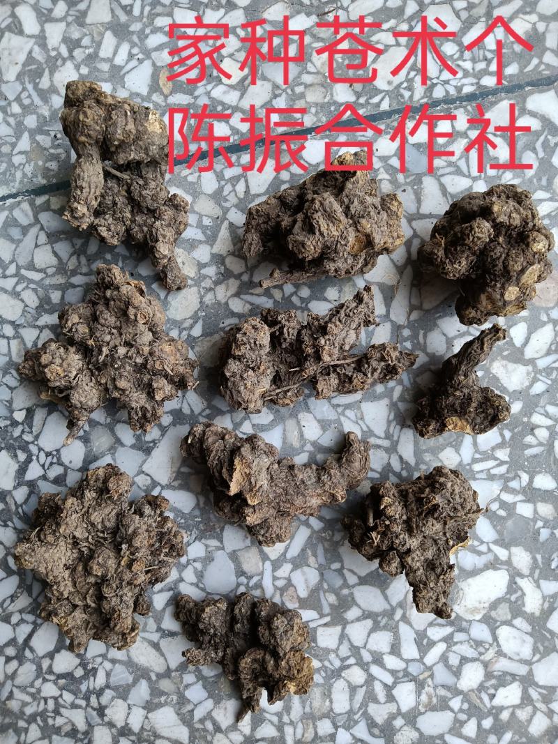 苍术片苍术个苍术粉苍术颗，无硫家种，带朱砂点，产地安徽！