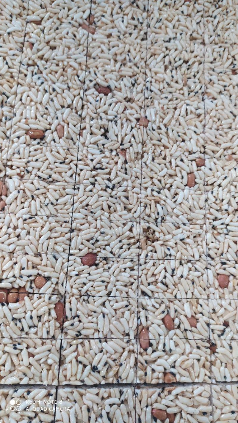各类花生糖米花糖米程散装称重独立包装定量装
