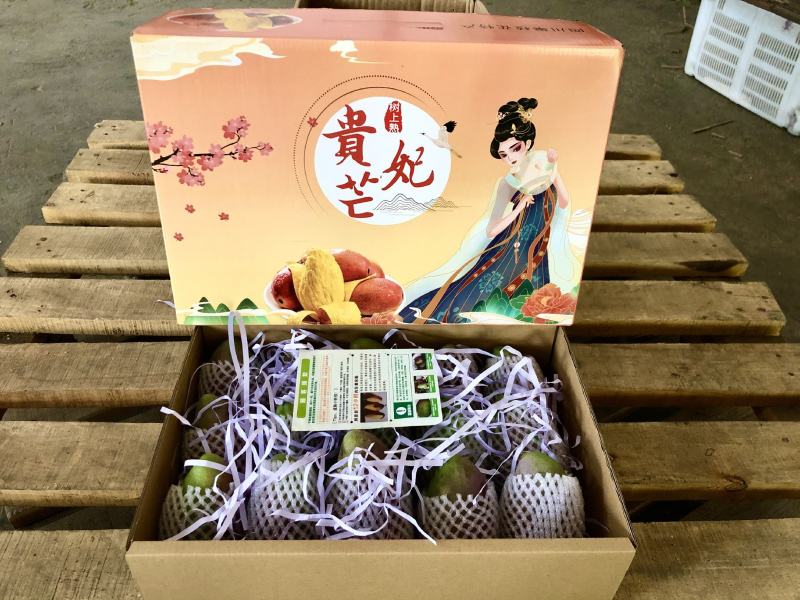 【基地直发】攀枝花红贵妃芒一件代发3斤到9斤整箱包邮