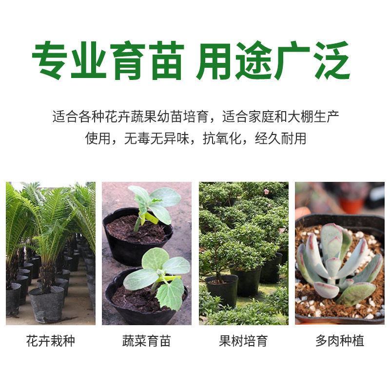 异性营养钵加厚加高塑料育苗杯营养袋营养杯种植育苗盘一次性