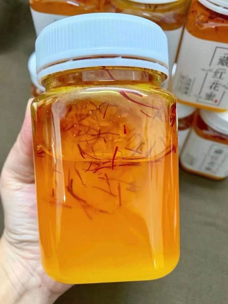 正宗东北长白山林区养殖无污染藏红花蜜蜂蜜批发小瓶原装包邮