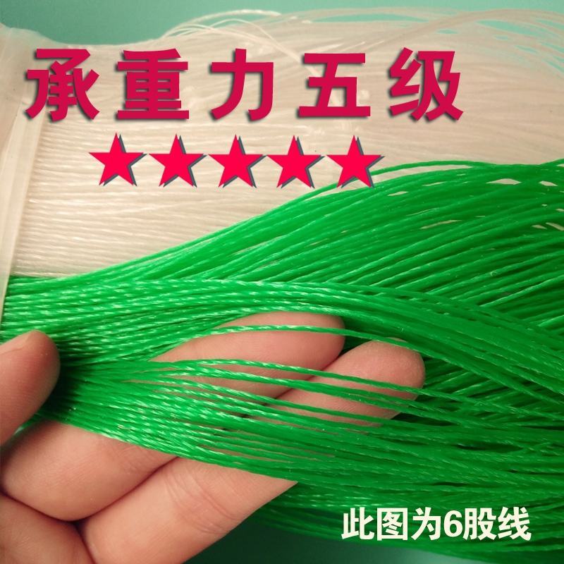 【粗六股6米宽100米长爬藤网】黄瓜苦瓜丝瓜网种植攀爬网