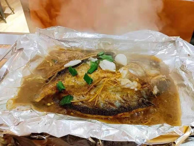 反骨开背巴沙鱼，连锁烤鱼店和纸包鱼专用